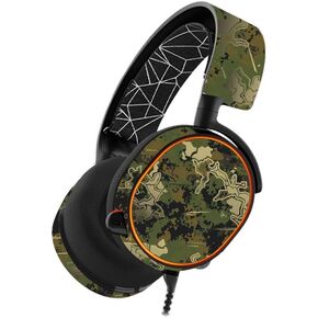 MightySkins Skin Compatible with SteelSeries Arctis 5 Gaming Headset - Viper Woodland | Protective, Durable, and Unique Vinyl wrap Cover | Easy to Apply, Remove, and Change Styles | Made in The USA
