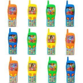 ArtCreativity 4 Inch Cellphone Water Ring Game - Pack of 12- Colorful Handheld Phone Game for Kids - Fun Birthday Party Favors for Children, Contest Prize - Great Gift Idea for Boys, Girls, Toddlers