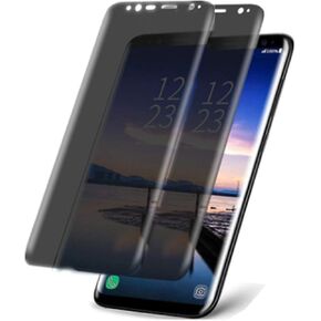 [2 Pack] for Samsung Galaxy S9 PLUS Privacy Screen Protector, 3D Curved Edge Anti Spy/Scratch Screen Protector Tempered Glass for Galaxy S9+