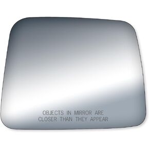 Fit System 90102 Passenger Side Mirror Glass, Nissan Pathfinder (Foldaway), Pick-Up E, SE, XE Model, (Foldaway)
