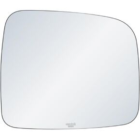 exactafit 8101R Passenger Side Mirror Glass Right Replacement Compatible With 2002-2007 Jeep Liberty