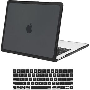 MOSISO Compatible with MacBook Pro 13 inch Case M2 2024-2016 A2338 M1 A2251 A2289 A2159 A1989 A1708 A1706, Soft TPU Bumper Anti-Cracking&Anti-Fingerprint Plastic Hard Shell&Keyboard Cover, Pink