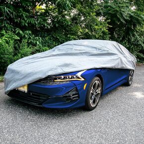 FH Group C502-S Universal Fit Small Non-Woven Resistant Automotive Car Cover, Fits Cars up to 160 Inches