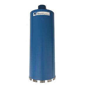 5-1/2 Inch Professional Diamond Core Drill Bits for Cutting Concrete and Asphalt, 5 1/2" Diameter x 17" Length