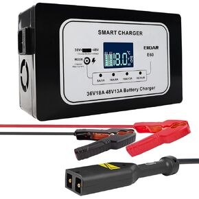 36 Volt Golf cart Charger 18 Amp Smart Charger for EZGO TXT, 48V 13A Car Battery Charger,Trickle Charger,Lithium,LiFePO4,Lead-Acid AGM/Gel/SLA.Battery Charger, Car, Boat.