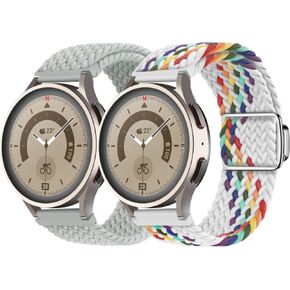 Chofit Sport Bands Intended for Amazfit Bip 5/Balance/Cheetah/GTR 4/GTR 3 Pro/GTR 3 Watch Strap Nylon Elastic Stretchy Band Magnetic Buckle Wrist Bands