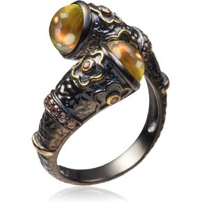 Alexandrite Rings Fine Jewelry For Women Diaspore Color Change Gem Engagement Ring Sterling Silver Ring