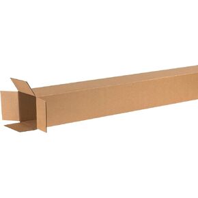 AVIDITI 6x6x60 Tall Corrugated Boxes, Tall, 6L x 6W x 60H, Pack of 15 | Shipping, Packaging, Moving, Storage Box for Home or Business, Strong Wholesale Bulk Boxes