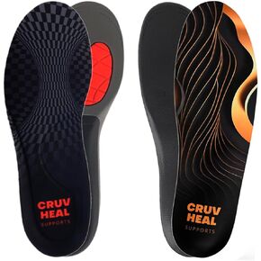 Cruvheal Work Orthotic and High Arch Insoles