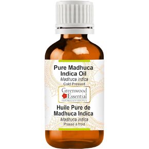 Pure Madhuca Indica Oil (Madhuca indica) Cold Pressed 30ml (1 oz)