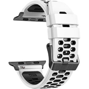 Rubber Watch Band，For Apple Watch Band Ultra 1 2 49MM Replacement Watch Accessories Wristband 9 8 7 6 5 4 SE Series 45mm 44mm 42mm Watch Straps