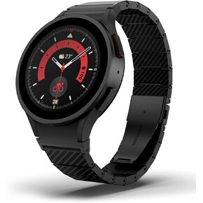 Compatible for Samsung Galaxy Watch 6 Band 40mm 44mm 47mm Bands Carbon Fiber Bands, Samsung Galaxy Watch 6 5 4 Classic Men's No Gap Strap Fashion Lightweight Band