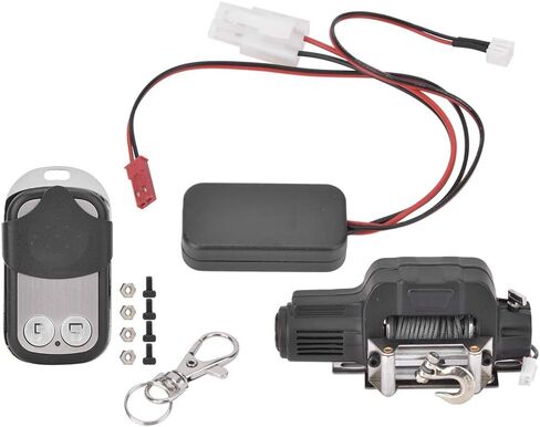 Tbest Motor Winch, Single Motor Winch with Control Upgrade Accessories for 1/10 RC Crawler Car Car Model Accessory in Saudi Arabia
