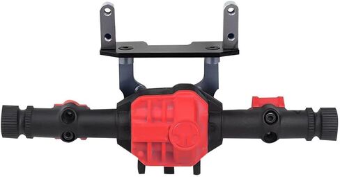 Metal Servo Stand Mount, Axle Servo Brackets Remote Control Accessories for 1/10 RC Crawler Car AXial SCX10 II 90046 90047 Parts (Black)(Black) in Saudi Arabia