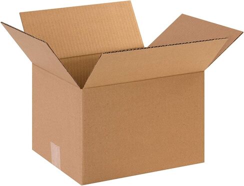 The Packaging Wholesalers 12 x 10 x 8 Inches Shipping Boxes, 25-Count (BS121008) in Saudi Arabia