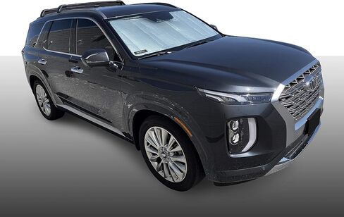 YelloPro مقاس مخصص للزجاج الأمامي العاكس للسيارات لعام 2020 2021 2022 2023 2024 Hyundai Palisade SUV، SE، SEL، Limited، ملحقات حماية من الشمس عاكسة للأشعة فوق البنفسجية in Kuwait