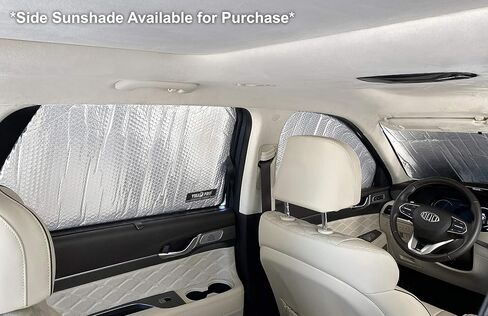YelloPro مقاس مخصص للزجاج الأمامي العاكس للسيارات لعام 2020 2021 2022 2023 2024 Hyundai Palisade SUV، SE، SEL، Limited، ملحقات حماية من الشمس عاكسة للأشعة فوق البنفسجية in Kuwait