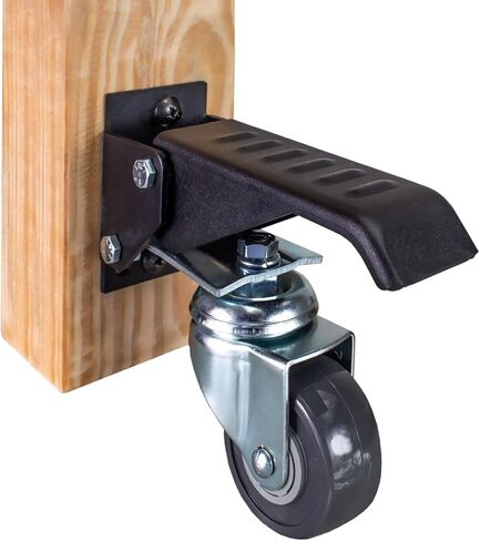 مجموعة أدوات طاولة العمل POWERTEC مكونة من 4 قطع مع لوحة سريعة التحرير وأحمال 400 رطل، وعجلات دوارة قابلة للسحب مقاس 2-1/2 بوصة لمقاعد العمل والطاولات والحوامل والمعدات (17002 فولت) in Kuwait