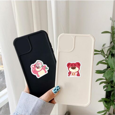 50 قطعة من ملصقات الرسوم المتحركة اللطيفة Lotso Lots-o'-Huggin' Bear للهدايا، أجهزة الكمبيوتر المحمولة، كتب الهاتف، السيارات والدراجات النارية وألواح التزلج والدراجات وحقائب التزلج وأكواب الأمتعة وما إلى ذلك DMLD in Saudi Arabia