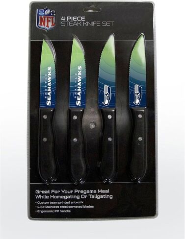 The Sports Vault NFL unisex-adult Steak Knives in Saudi Arabia