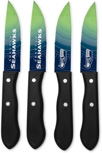The Sports Vault NFL unisex-adult Steak Knives in Saudi Arabia