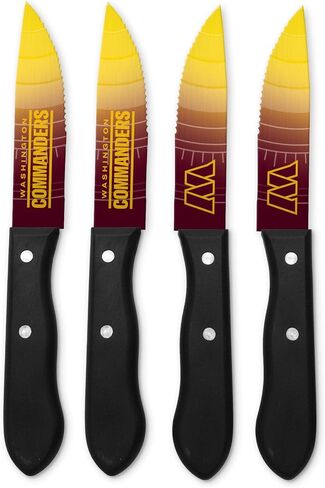The Sports Vault NFL unisex-adult Steak Knives in Saudi Arabia