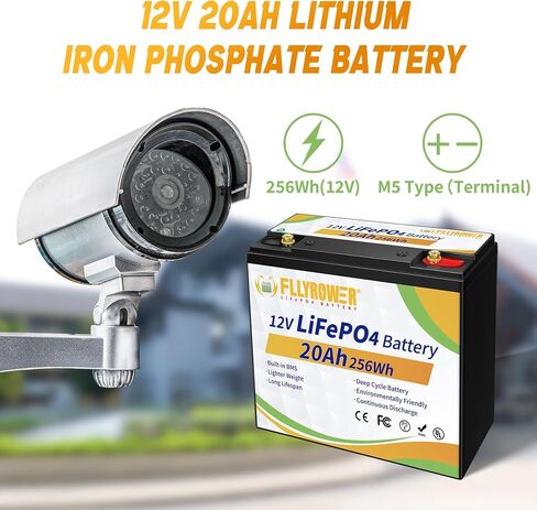 12V 100Ah LiFePO4 Lithium Battery, Over 8000+ Rechargeable Deep Cycle, Grade A Battery Cells with Built-in Upgraded BMS, Applied for Solar, Marine, Boat, RV, Trolling Motor, Camping in Saudi Arabia