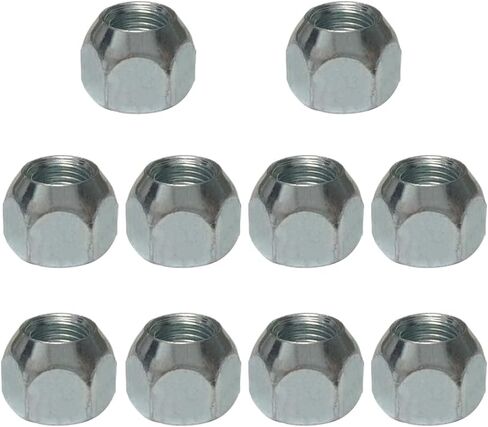 10Pcs Boat Trailer Lug Nuts 1/2-20 Inch, 509 Tire Lugs Wheel Nuts Trailer Wheel Lugs 1/2 20 Open End Lug Nuts for RV Truck Trailer Tire Wheel in Saudi Arabia
