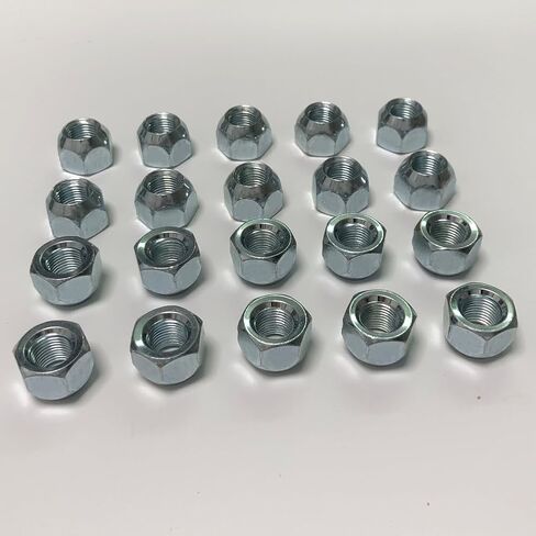 10Pcs Boat Trailer Lug Nuts 1/2-20 Inch, 509 Tire Lugs Wheel Nuts Trailer Wheel Lugs 1/2 20 Open End Lug Nuts for RV Truck Trailer Tire Wheel in Saudi Arabia