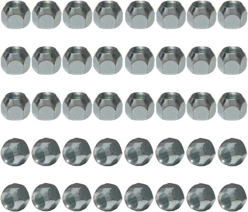 10Pcs Boat Trailer Lug Nuts 1/2-20 Inch, 509 Tire Lugs Wheel Nuts Trailer Wheel Lugs 1/2 20 Open End Lug Nuts for RV Truck Trailer Tire Wheel in Saudi Arabia