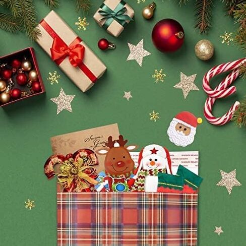 25 قطعة من Halatool من رسائل البريد الفقاعية الحمراء المنقوشة لعيد الميلاد - 8 × 9 بوصة لعيد الميلاد من البوليستر المغلفات البريدية المبطنة لشحن عيد الميلاد in Kuwait