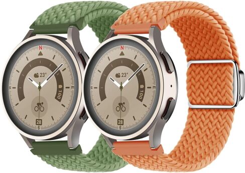 أربطة رياضية Chofit مخصصة لـ Amazfit Bip 5/Balance/Cheetah/GTR 4/GTR 3 Pro/GTR 3 حزام ساعة نايلون مرن قابل للتمدد مع إبزيم مغناطيسي in Saudi Arabia