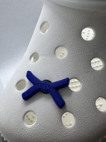 Martial Arts belt color shoe charms - Choose from 9 Belt colors - Karate in Saudi Arabia