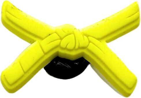 Martial Arts belt color shoe charms - Choose from 9 Belt colors - Karate in Saudi Arabia