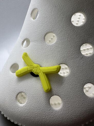 Martial Arts belt color shoe charms - Choose from 9 Belt colors - Karate in Saudi Arabia