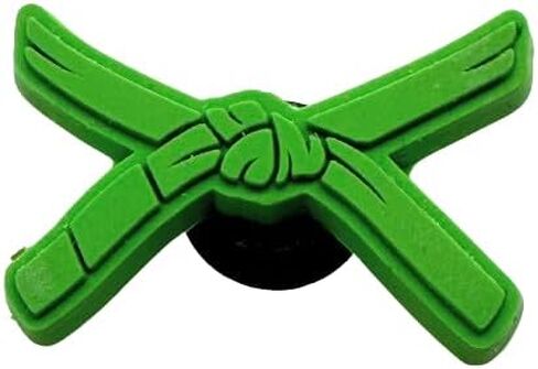 Martial Arts belt color shoe charms - Choose from 9 Belt colors - Karate in Saudi Arabia