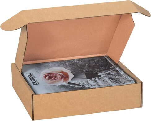 BOX USA BMFL14103K رسائل بريدية فاخرة، 14 بوصة × 10 بوصة × 3 بوصة، كرافت (عبوة من 50 قطعة) in Saudi Arabia