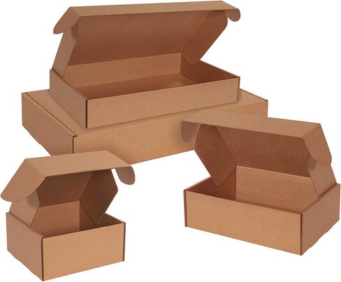BOX USA BMFL14103K رسائل بريدية فاخرة، 14 بوصة × 10 بوصة × 3 بوصة، كرافت (عبوة من 50 قطعة) in Saudi Arabia