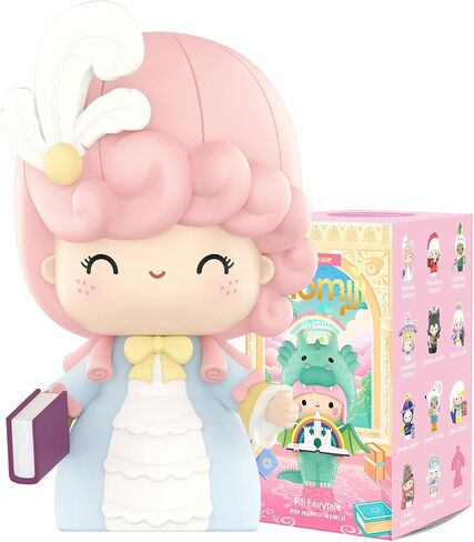 POP MART Figure Toy Collection Momiji - Book Shop Series Creative Cute Art Action Figure Toy Box Gift for Christmas Birthday Party Holiday in Saudi Arabia
