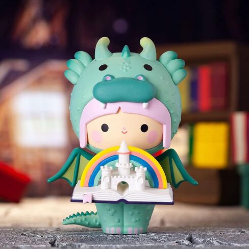 POP MART Figure Toy Collection Momiji - Book Shop Series Creative Cute Art Action Figure Toy Box Gift for Christmas Birthday Party Holiday in Saudi Arabia