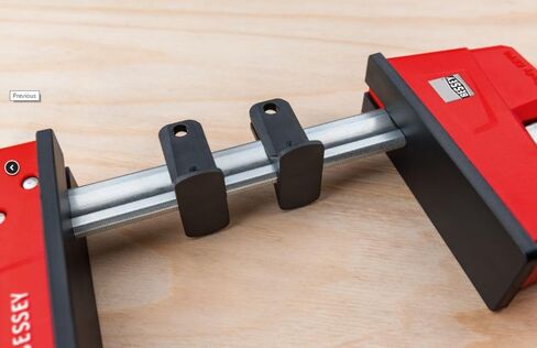 BESSEY KREX2450 K Body REVO Clamp Kit, 2 x 24 In, 2 x 50 In. and 2 KBX20 Extenders & KP Rail And Stile Jig, Set Of 4 Blocks in Saudi Arabia