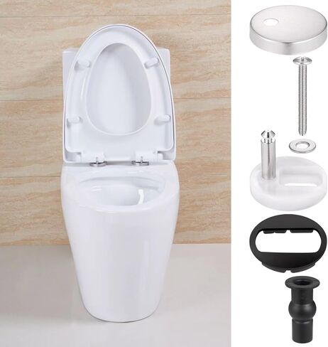 مثبتات مقعد المرحاض، قطعتان من تركيبات مقعد المرحاض العالمية سريعة الفك، طقم براغي مقعد المرحاض من الفولاذ المقاوم للصدأ لفتحات عمياء المرحاض in Kuwait