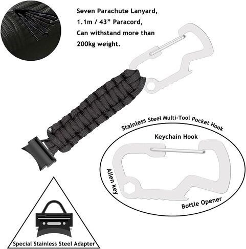 Nurse Watch Band Fob Compatible with Samsung Galaxy Watch 6/6Classic, Galaxy Watch5/5Pro, Galaxy Watch4/4Classic Brooch Watch Holder Clip Pocket Portable Strap in Saudi Arabia
