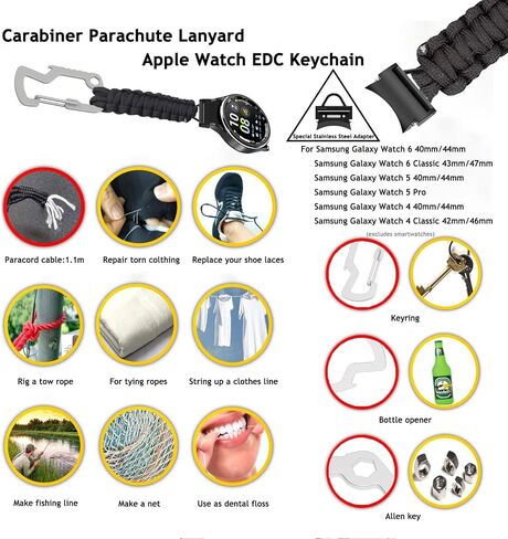 Nurse Watch Band Fob Compatible with Samsung Galaxy Watch 6/6Classic, Galaxy Watch5/5Pro, Galaxy Watch4/4Classic Brooch Watch Holder Clip Pocket Portable Strap in Saudi Arabia
