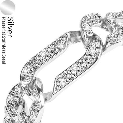 Bracelet Compatible with Fitbit Luxe Watch Band Rhinestone Diamond Metal Stylish Bling Adjustable Strap Wristband Compatible with Fitbit Luxe Band for Women in Kuwait