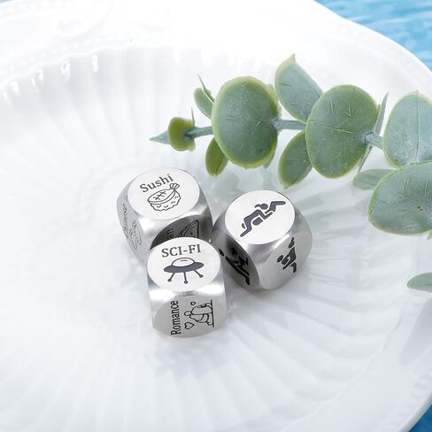 Date Night Gift Ideas for Couples Valentines Day Gifts for Boyfriend from Girlfriend Anniversary Funny Gift Decision Dice Husband Wife Him Her Fiance Birthday Gift Christmas Stocking Stuffer Women Men in Saudi Arabia