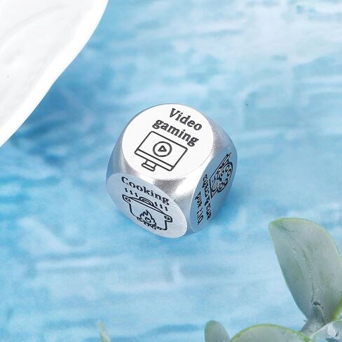 Date Night Gift Ideas for Couples Valentines Day Gifts for Boyfriend from Girlfriend Anniversary Funny Gift Decision Dice Husband Wife Him Her Fiance Birthday Gift Christmas Stocking Stuffer Women Men in Saudi Arabia