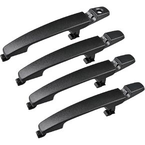 JDMON 4PCS Exterior Door Handles Replacement for Ford Focus 2008 2009 2010 2011 Front Rear Driver Passenger Outside Outer Handle Set Replacement for 8S4Z-5422404-AA 8S4Z-54218A14-AA 8S4Z-5422088-AA in Saudi Arabia