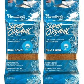 2 Blue Lava Scent Car Air Freshener Block Stone Under Seat Office Home Fragrance in Kuwait