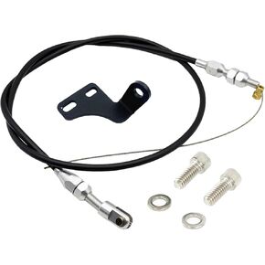 Throttle Cable Bracket Anodized and 36" Throttle Cable for Holley Hi-Ram LSX，Replace 76300,76400,18-10005,18-140 in Kuwait